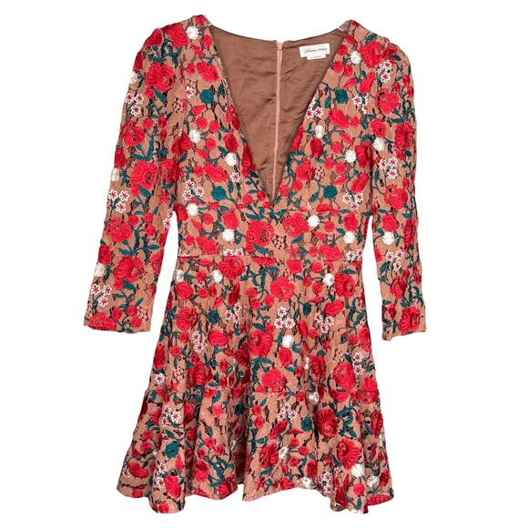 Lovers + Friends VIRA Embroidered Dress XS - Picture 3 of 6